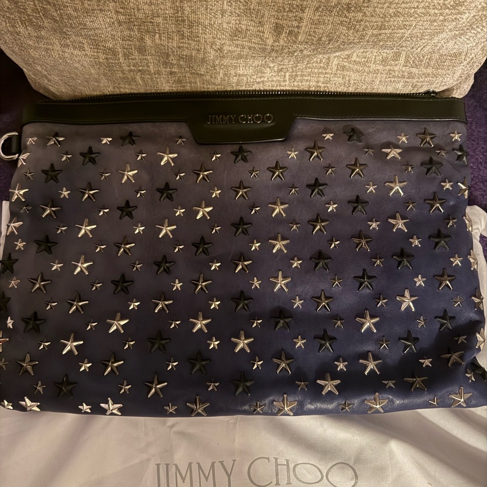 Jimmy Choo Midnight Star Clutch/wristlets